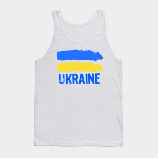 Ukraine Flag Tank Top